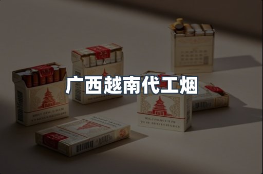 广西越南代工烟